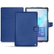 Samsung Galaxy Tab S6 leather case - Bleu océan ( Nappa - Pantone 293C ) 