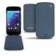 Custodia in pelle LG Google Nexus 4  - Indigo ( Pantone 303U ) 