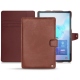 Capa em pele Samsung Galaxy Tab S6 - Passion vintage ( Glutton - Red ) 