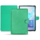 Custodia in pelle Samsung Galaxy Tab S6 - Menthe vintage ( Pantone 562C ) 