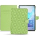 Lederschutzhülle Samsung Galaxy Tab S6 - Vert olive - Couture ( Nappa - Pantone 578U ) 