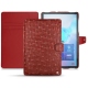 가죽 커버 Samsung Galaxy Tab S6 - Autruche ciliegia