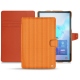 Custodia in pelle Samsung Galaxy Tab S6 - Abaca arancio