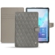 Capa em pele Samsung Galaxy Tab S6 - Acier vintage - Couture