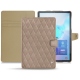 가죽 커버 Samsung Galaxy Tab S6 - Taupe vintage - Couture