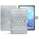 Capa em pele Samsung Galaxy Tab S6 - Platinium - Couture