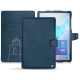 Custodia in pelle Samsung Galaxy Tab S6 - Blu mediterran