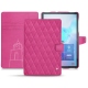 Samsung Galaxy Tab S6 leather case - Rose BB - Couture