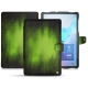 Funda de piel Samsung Galaxy Tab S6 - Vert Patine