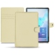 Lederschutzhülle Samsung Galaxy Tab S6 - Beige PU