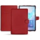 Samsung Galaxy Tab S6 leather case - Rouge PU