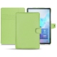 Samsung Galaxy Tab S6 leather case - Vert olive PU