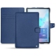 Housse cuir Samsung Galaxy Tab S6 - Bleu frisson