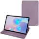 Samsung Galaxy Tab S6 leather case - Lilas ( Nappa - Pantone 2645U ) 