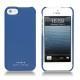Funda de piel Apple iPhone 5 - Bleu océan ( Nappa - Pantone 293C ) 