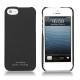 硬质真皮保护套 Apple iPhone 5 - Ebène ( Sleek P C12 - Black ) 
