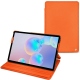 Custodia in pelle Samsung Galaxy Tab S6 - Orange fluo