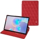 가죽 커버 Samsung Galaxy Tab S6 - Rouge troupelenc - Couture