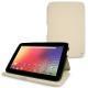 Custodia in pelle Samsung Google Nexus 10  - Beige ( Nappa - Pantone 7502C ) 