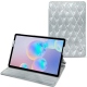 Custodia in pelle Samsung Galaxy Tab S6 - Platinium - Couture