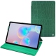Samsung Galaxy Tab S6 leather case - Crocodile pino