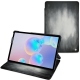 Housse cuir Samsung Galaxy Tab S6 - Gris Patine