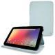 Custodia in pelle Samsung Google Nexus 10  - Bleu clair ( Nappa - Pantone 277C ) 