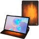 Capa em pele Samsung Galaxy Tab S6 - Fauve Patine