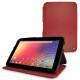 Custodia in pelle Samsung Google Nexus 10  - Rouge ( Nappa - Pantone 199C ) 