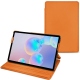 Capa em pele Samsung Galaxy Tab S6 - Orange PU