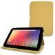 Custodia in pelle Samsung Google Nexus 10  - Mimosa ( Pantone 141C ) 