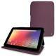 Custodia in pelle Samsung Google Nexus 10  - Lie de vin ( Pantone 5115C ) 
