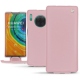 Housse cuir Huawei Mate 30 Pro - Rose ( Nappa - Pantone 2365C ) 