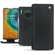 硬质真皮保护套 Huawei Mate 30 Pro - Dark vintage ( Roughtcut - Black#5256 ) 