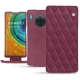 Funda de piel Huawei Mate 30 Pro - Prune vintage - Couture