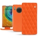 Capa em pele Huawei Mate 30 Pro - Orange fluo - Couture