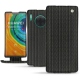 Custodia in pelle Huawei Mate 30 Pro - Abaca nero