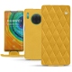 硬质真皮保护套 Huawei Mate 30 Pro - Jaune soulèu - Couture