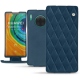 Huawei Mate 30 Pro leather case - Blu mediterran - Couture