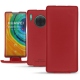 Huawei Mate 30 Pro leather case - Rouge PU