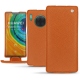 Capa em pele Huawei Mate 30 Pro - Orange vibrant