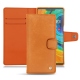 Huawei Mate 30 Pro leather case - Mandarine vintage ( Pantone 165C ) 