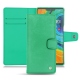 Housse cuir Huawei Mate 30 Pro - Menthe vintage ( Pantone 562C ) 