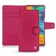 Huawei Mate 30 Pro leather case - Rose fluo
