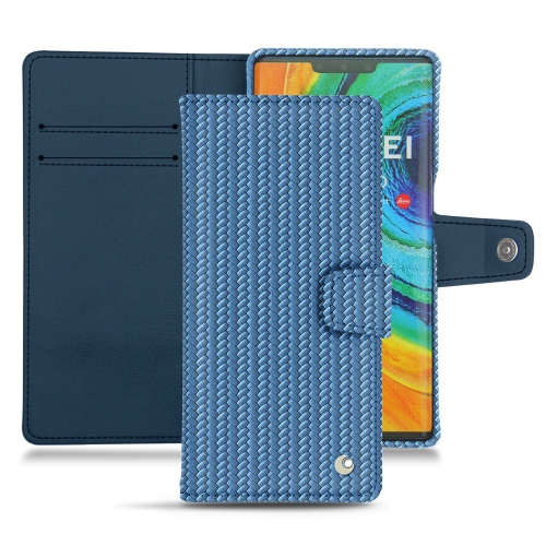 Capa em pele Huawei Mate 30 ProAbaca ishia ( Pantone #395775 ) 
