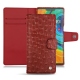 Huawei Mate 30 Pro leather case - Autruche ciliegia