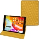 Housse cuir Apple iPad 10.2" (2019) - Jaune soulèu - Couture