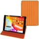 Capa em pele Apple iPad 10.2" (2019) - Abaca arancio