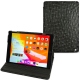 Custodia in pelle Apple iPad 10.2" (2019) - Autruche nero