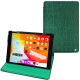 Custodia in pelle Apple iPad 10.2" (2019) - Crocodile pino